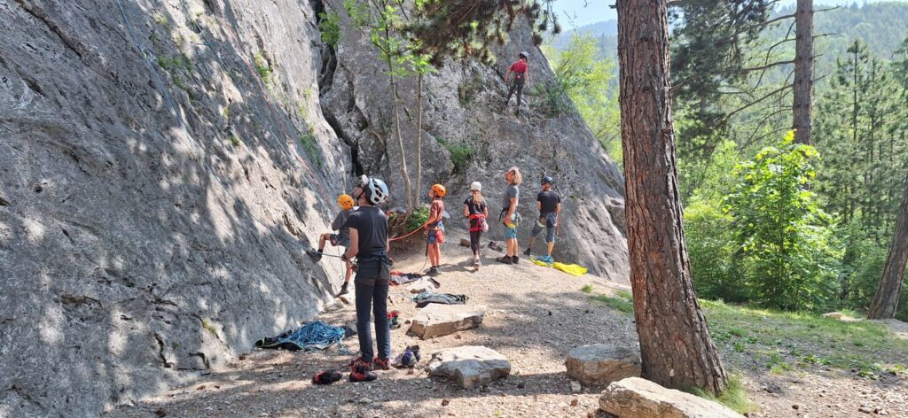 Stage - club escalade bauju - bauges