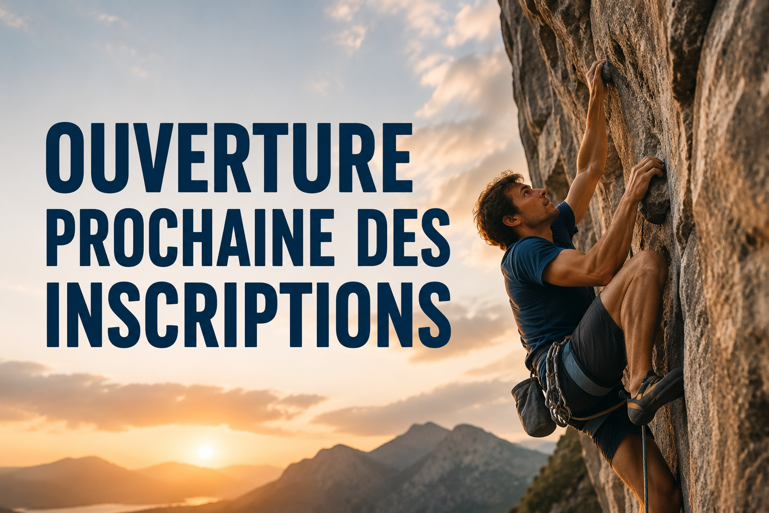 Ouverture des inscriptions prochainement