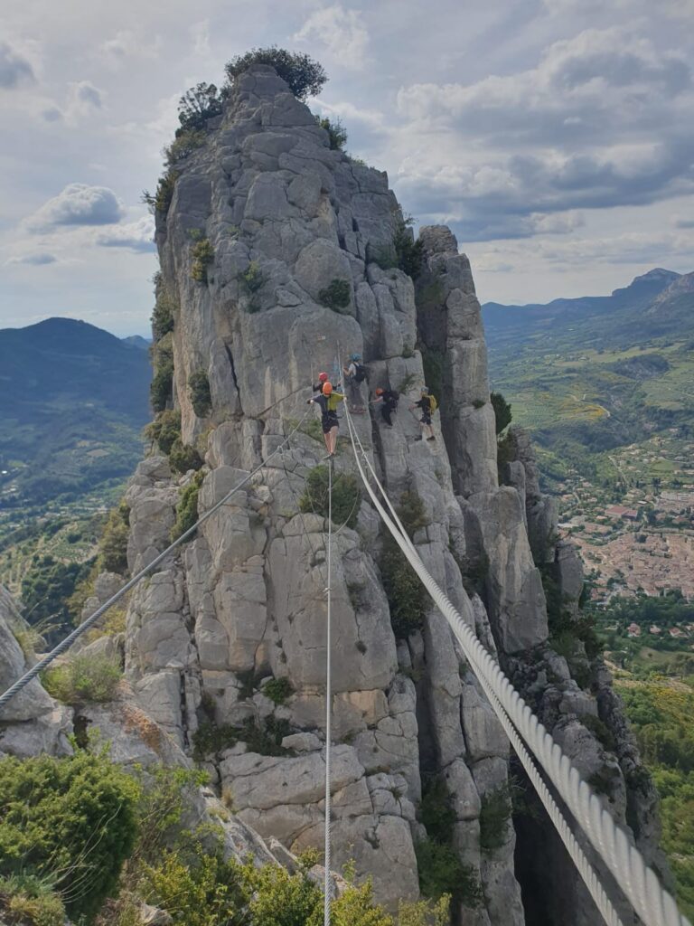 Stage Via Ferrata - club escalade bauju - bauges