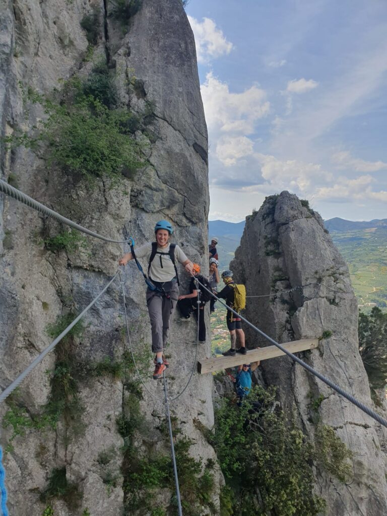 Stage Via Ferrata - club escalade bauju - bauges