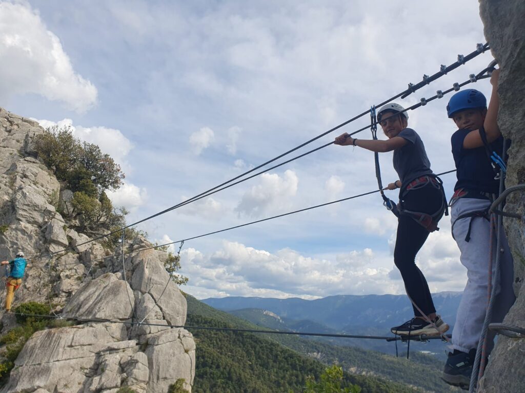 Stage Via Ferrata - club escalade bauju - bauges