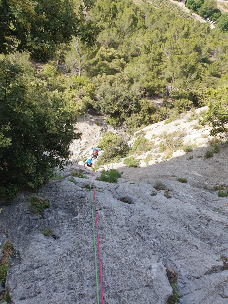 Stage Grande Voie- club escalade bauju - bauges