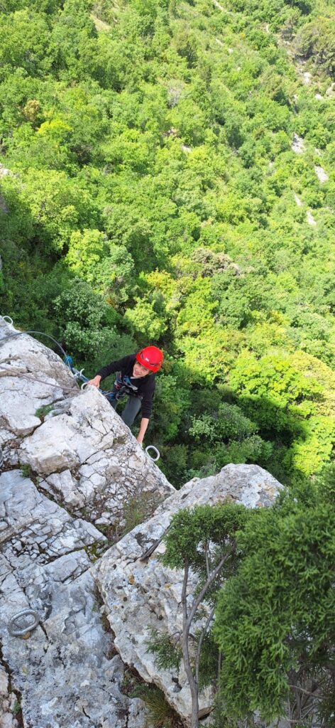 Stage Via Ferrata - club escalade bauju - bauges