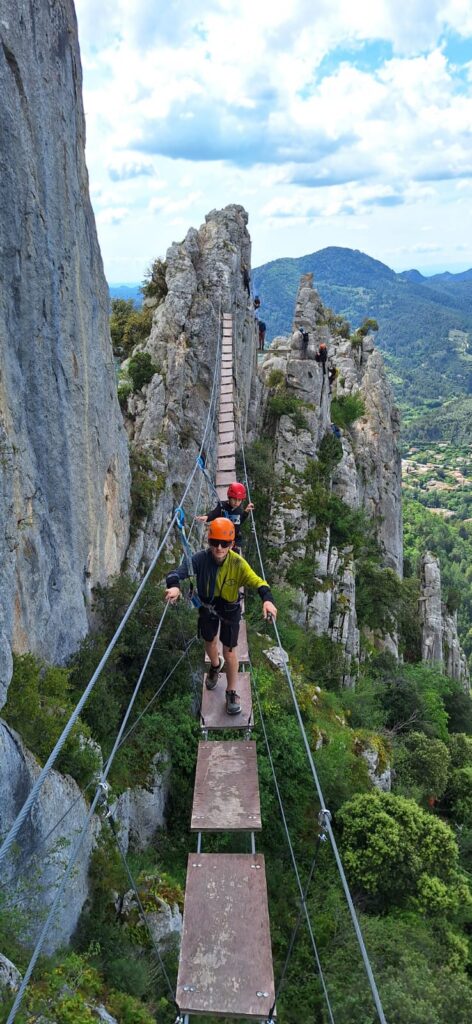 Stage Via Ferrata - club escalade bauju - bauges