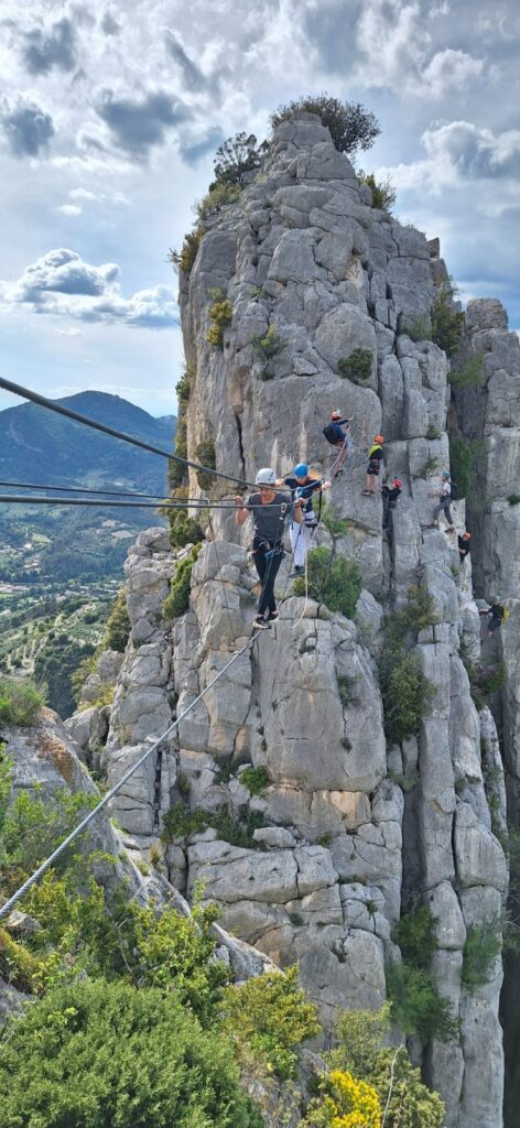 Stage Via Ferrata - club escalade bauju - bauges