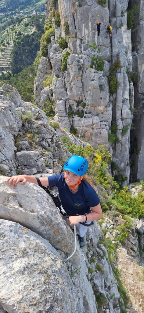 Stage Via Ferrata - club escalade bauju - bauges