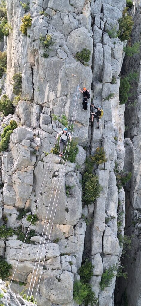 Stage Via Ferrata - club escalade bauju - bauges