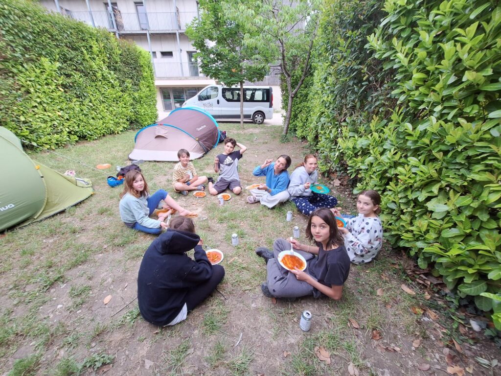 Stage Camping - club escalade bauju - bauges