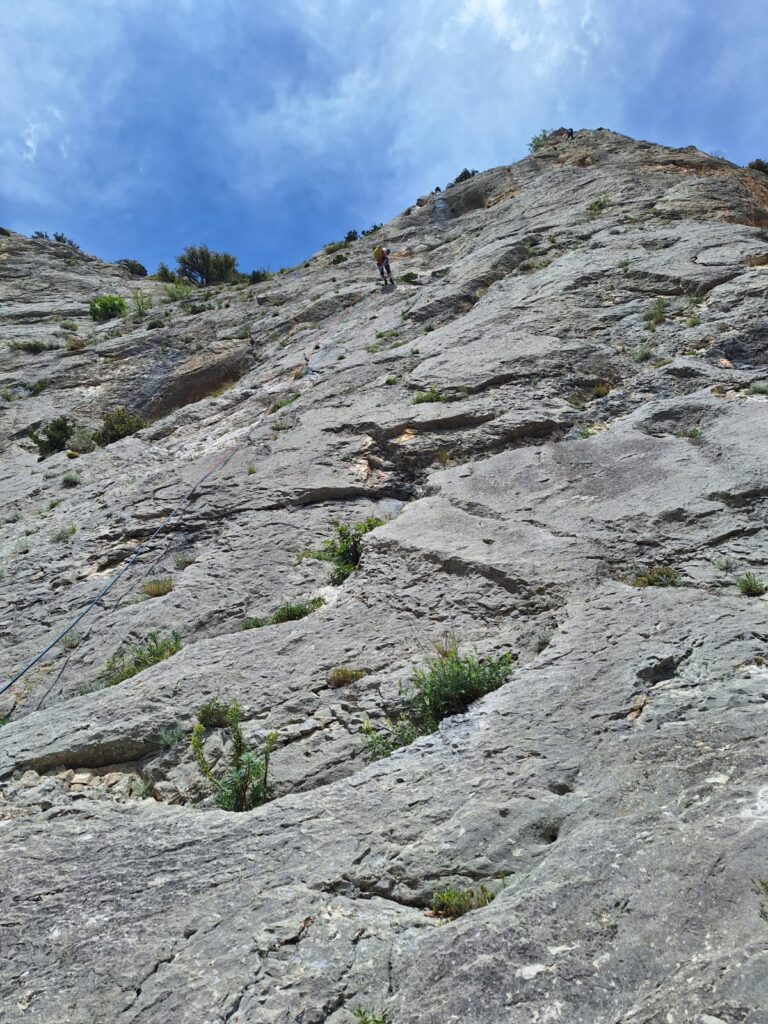 Stage Grande Voie- club escalade bauju - bauges