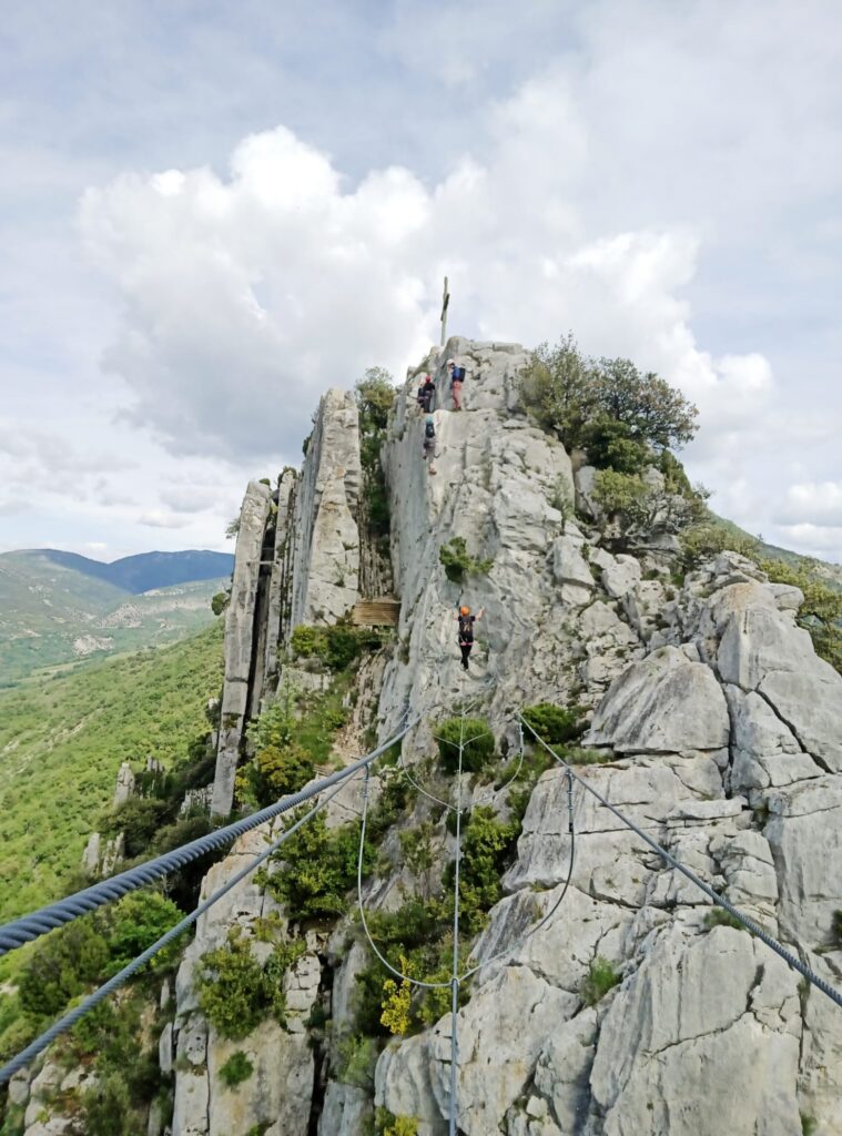 Stage Via Ferrata - club escalade bauju - bauges