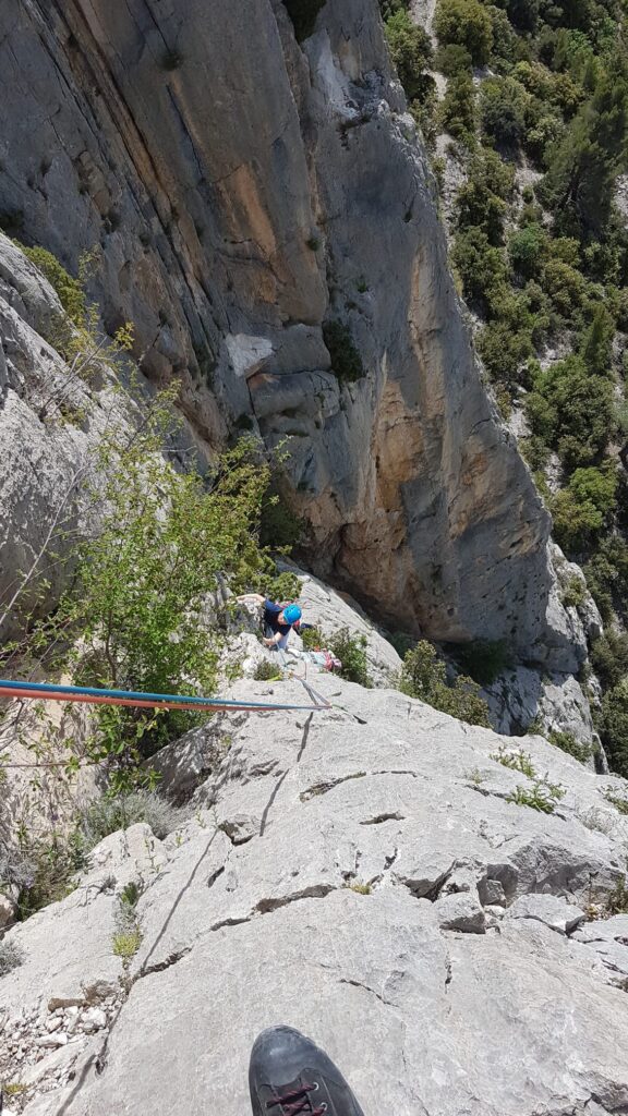 Stage Grande Voie- club escalade bauju - bauges