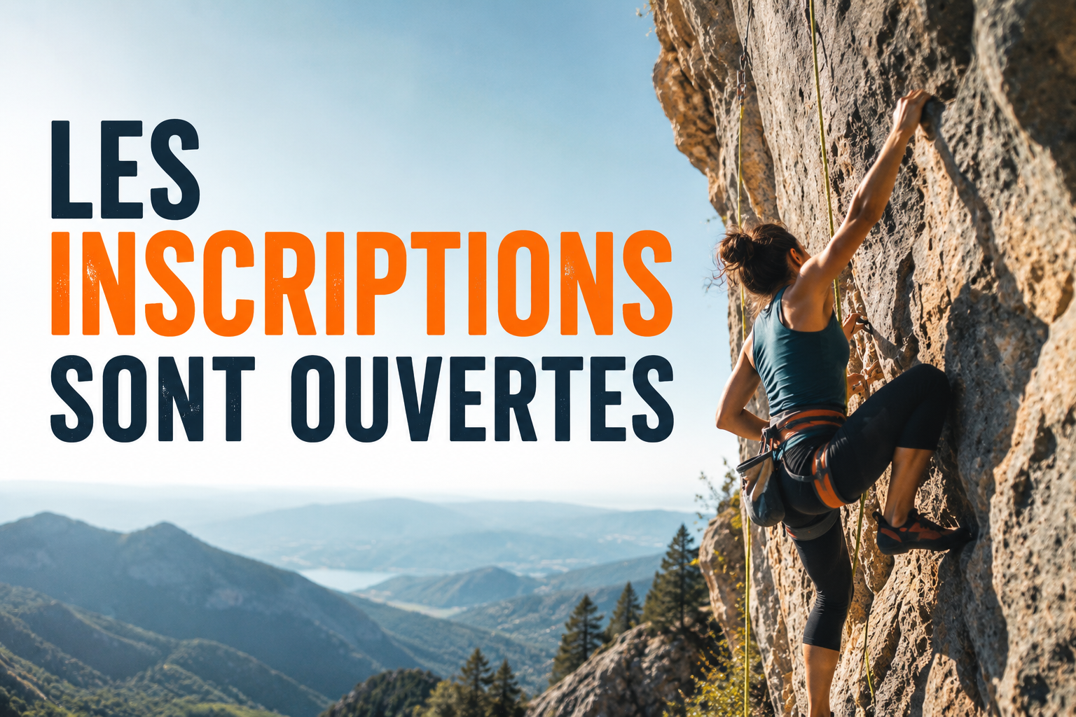 Inscriptions saison 2026-2027 ouvertes