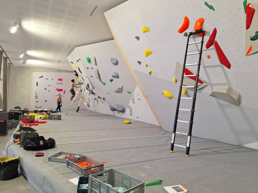 ouverture voie 1 - Club Escalade Bauju - Bauges