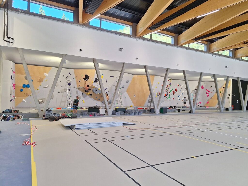 ouverture voie 2 - Club Escalade Bauju - Bauges